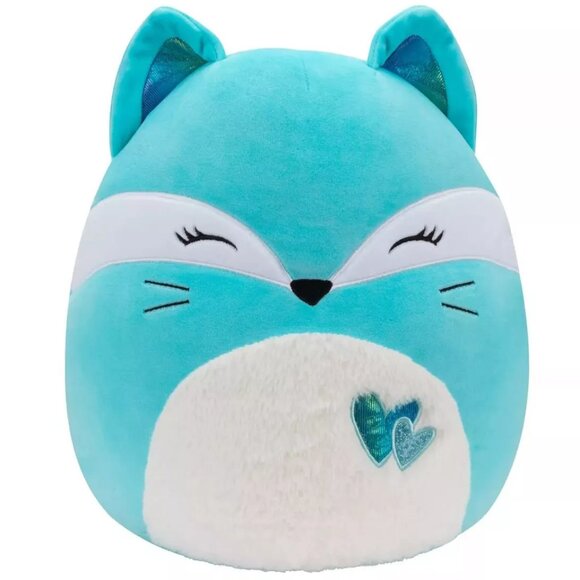 Squishmallows 5" Pania Fox with Hearts - NWOT - Picture 1 of 1